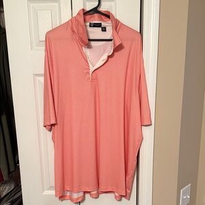 Houston Lake Country Club, Perry GA, Source Unknown Men's Coral Polo Shirt